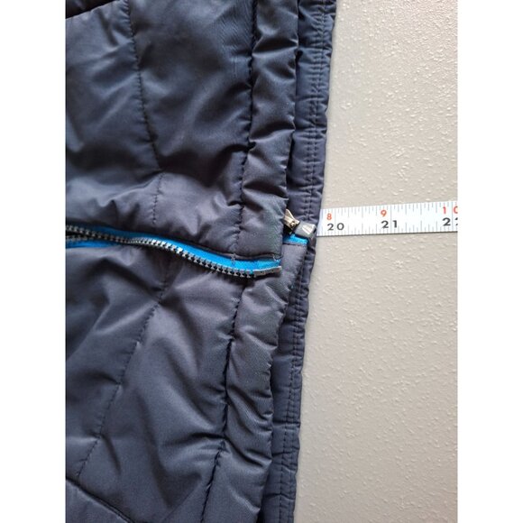 X Zero Posur Winter Puffer Coat Zipp Boys Medium Blue Gray - Picture 6 of 6